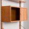 Danish Wall Unit in Walnut with Desk and Sliding Door Cabinet by Poul Cadovius, 1960s, Image 4
