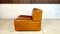 Brutalist Ds-15 Leather Lounge Chair from de Sede, Switzerland, 1970s, Image 4