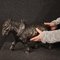 French Artist, Large Donkey Sculpture, 20th Century, Bronze 11