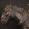 Französischer Künstler, Große Eselskulptur, 20. Jh., Bronze 7