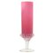 Italian Pink Glass Vase from Empoli, 1960s. 1