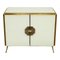 Sideboard with Two White Doors 1