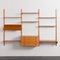 Danish Three-Bay Wall Unit by Poul Cadovius, 1960s, Image 1