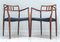 Model 64 Rosewood Carver Chairs by By Niels Otto (N. O.) Møller for J L Moller, Denmark, 1966, Set of 2, Image 1