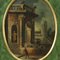 Artista italiano, Capricho arquitectónico, siglo XVIII, óleo sobre lienzo, Imagen 3