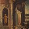 Artista italiano, Capriccio architettonico, XVIII secolo, Olio su tela, Immagine 10