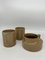 Stoneware Cups and Sugar Bowl, 1970s, Set of 7 2