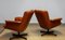 Eva Swivel Chairs in Cognac Leather attributed to Göte Möbler Nässjö, Sweden, 1960s, Set of 2, Image 14