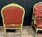Antique Louis XV Lounge Chair in Lacquered Wood, Set of 6 5