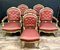 Antique Louis XV Lounge Chair in Lacquered Wood, Set of 6 1