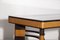 Italian Rationalist Dining Table with Metal Elements, 1920 4