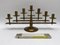 Mid-Century 7-Armed Candleholder in Brass from Dantorp Desing, Denmark, 1960s 3