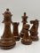 Handmade Chess Game in Root Wood, Set of 33 6