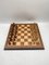 Gioco di scacchi fatto a mano in radica di legno, Immagine 1
