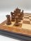 Juego de ajedrez hecho a mano en madera de raíz, Imagen 3