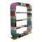 Art Deco Bifacceral Library in Multicolor Murano Glass, 1990s 4