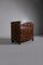 Italian Sicilian Chest of Drawers in Briar Wood, Late 1800s 1