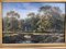 Cölestin Brügner, Miniature Park Landscape, 19th Century, Oil Painting, Framed 3