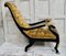 Chaise de Bibliothèque Empire en Velours, 1920s 6