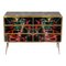 Multicolor Murano Glass Dresser, 1980s 1