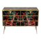 Multicolor Murano Glass Dresser, 1980s, Image 1