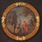 Artista italiano, La curación del criado del centurión, 1830, Óleo sobre lienzo redondo, Imagen 1