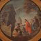 Italienischer Künstler, Die Heilung des Dieners des Centurios, 1830, Rund Öl auf Leinwand 12