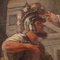 Italian Artist, The Healing of the Centurion's Servant, 1830, Round Oil on Canvas 4