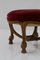 Napoleon III French Velvet Stool and Fournier A.M.E., 1900s, Image 8