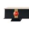 Modern Sideboard in Wood with Red Handles by HOMMÉS Studio 2