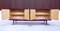 Großes italienisches Sideboard mit Messingdetails, 1950er 11