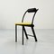 Postmoderner Stuhl mit Gelbem Sitz, 1980er 6