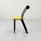 Postmodern Chair with Yellow Seating, 1980s 5