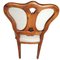 Modernist Dining Chairs in Walnut, 1880s, Set of 4 4