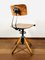 Chaise de Bureau Pivotante attribuée à Robert Wagner, Chaise d'Atelier Bemefa de Rowac, 1940s 7
