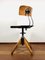 Chaise de Bureau Pivotante attribuée à Robert Wagner, Chaise d'Atelier Bemefa de Rowac, 1940s 6