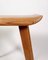 Vintage Swedish Pine Stool Model Visingsö by Carl Malmsten for Karl Andersson & Söner, 1970s, Image 2