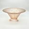 Mundgeblasene Art Deco Glasschale, 1930er 1