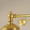 Brass Wall Light with 2 Swivel Arms, England, 1890s, Image 5