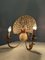 Vintage Wall Light in Polychrome Wood 4