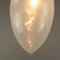 Lampe à Suspension Mid-Century avec Abat-jour en Forme de Goutte de Murano, 1960s 6