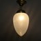 Lampe à Suspension Mid-Century avec Abat-jour en Forme de Goutte de Murano, 1960s 5