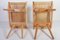 Mid-Century Raffia Stools from Uluv, 1960s, Set of 2, Image 6