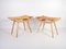 Mid-Century Raffia Stools from Uluv, 1960s, Set of 2 12