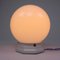 Lampada da soffitto Art Déco con sfera rotonda in vetro e lampada in porcellana, anni '30, Immagine 6