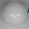 Lampada da soffitto Art Déco con sfera rotonda in vetro e lampada in porcellana, anni '30, Immagine 14