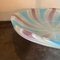 Mid-Century Modern Round Striped Murano Glass Bowl in the style of Paolo Venini, 1970s 7
