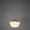 Art Deco Hanging Lamp on Aluminum Chain, 1930s 10