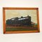 Artista vittoriano, locomotiva a vapore, 1880, olio su tela, con cornice, Immagine 2