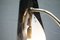Lámpara de pie italiana vintage con pantalla bicolor, Imagen 10